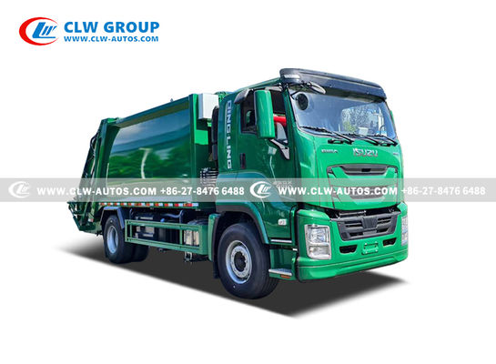 The ISUZU 10 12m Garbage Compactor Truck for Dependable Waste Management