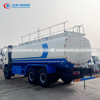 FAW J6P 6x6 390HP 25,000 Liter Fuel Delivery Truck with All-Wheel Drive for Off-Road Fuel Transport