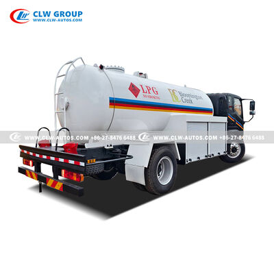 FAW 10m³ LPG Bobtail Refueling Truck with Right-Hand Drive and Q345R Steel Tank for African Markets