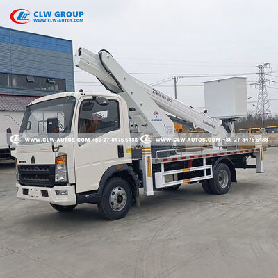 HOWO 21m Aerial Work Platform with 360-Degree Rotation and 200kg Load Capacity for High-Reach Applications