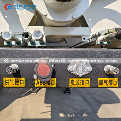 55m³ Aluminum Bulk Feed Semi-Trailer with High-Speed Hydraulic Discharge for Efficient Agricultural Logistics