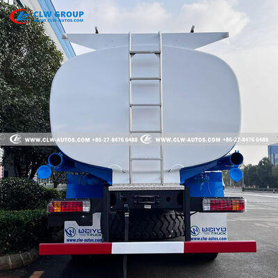 FAW J6P 6x6 All-Wheel Drive Fuel Tanker Truck with 25,000 Liter Dual-Compartment Tank and 390HP Turbocharged Diesel Engine