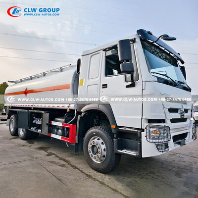 HOWO 371HP 20,000L Fuel Tanker Truck – 6x4 Heavy-Duty Diesel Bowser for Mining and Commercial Fuel Distribution