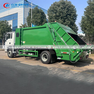 Shacman L3000 4×2 Compactor Garbage Truck with 210 HP Engine, Integrated Crew Cabin, and High Compression Performance