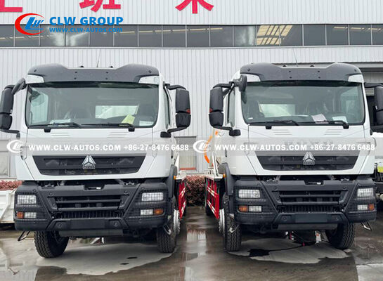 Sinotruk HOWO TX 22,000L Water Sprinkler Tanker with 371HP Turbocharged Engine and 360° High-Pressure Water Cannon for Dust Control