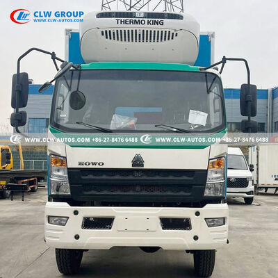 Sinotruk HOWO Light Truck Refrigerated Van with Thermo King T880 Standalone Reefer and 6.5m Insulated Box for Cold Chain Logistics