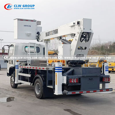 Shacman 15-Meter Right-Hand Drive Aerial Work Platform with 250kg Dielectric Insulated Bucket for Live-Line Maintenance