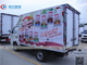 Mini Foton 1 - 2T Gasoline Refrigerated Box Truck for Fresh Meat