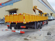 Dongfeng 6x4 10T Truck Mounted Telescopic Boom Crane With Construction Equipment