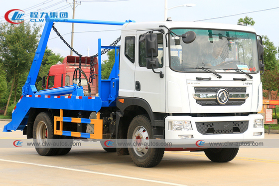 Dongfeng 190hp 4x2 8cbmの屑removelのトラックの塵芥収集車の振動腕のごみ収集車